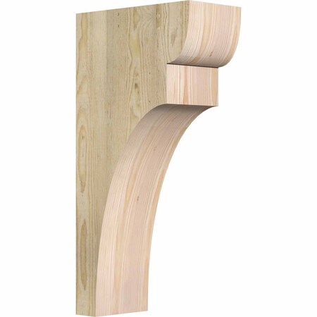 Ekena Millwork Yorktown Rough Sawn Corbel, Douglas Fir, 6"W x 12"D x 24"H COR06X12X24YOR00RDF